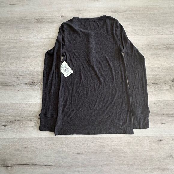 Tommy John Downtime Henley Charcoal Heather S‎ NWT - Picture 7 of 7